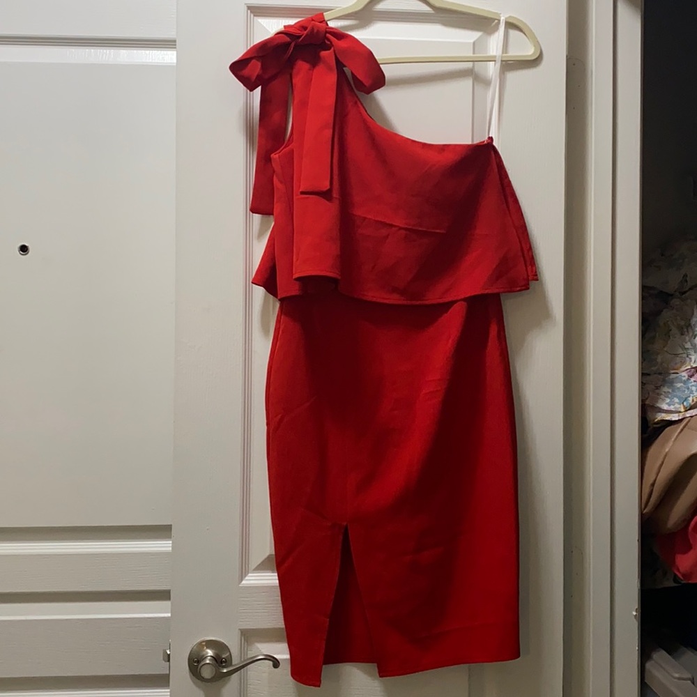 Gianni Bini one shoulder cocktail dress